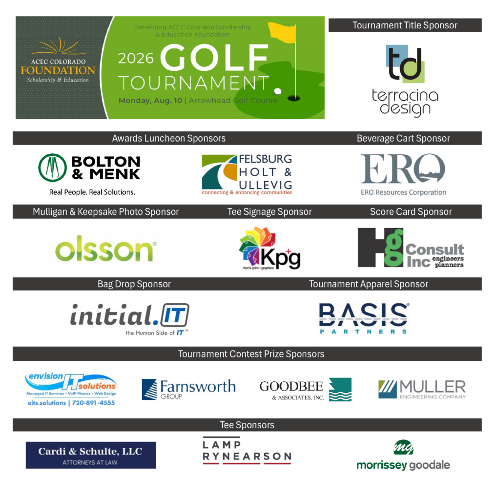 2026 Golf Tournament Sponsors 2026 Golf Tournament Sponsors